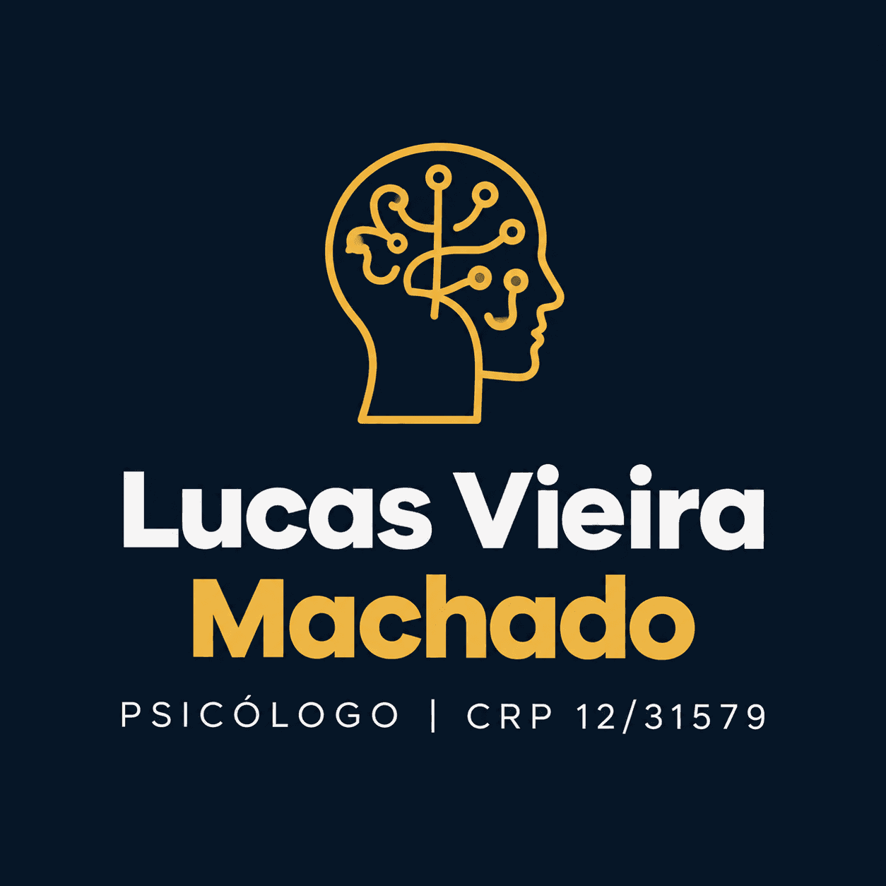 Psicólogo Lucas Vieira Machado